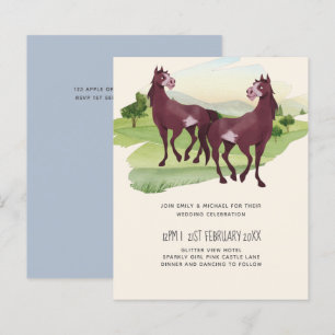 Horse Themed Country Western Rustic Wedding