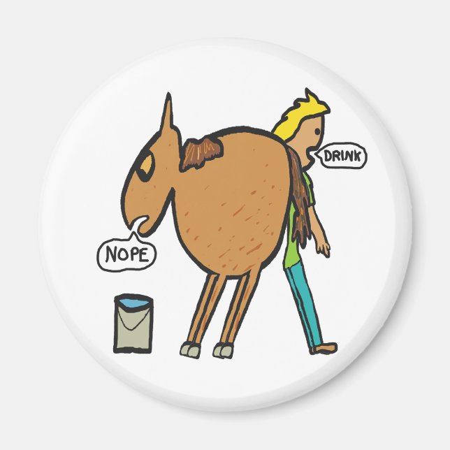 Horse to Water Magnet (Front)