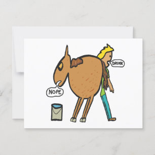 Horse to Water Postcard