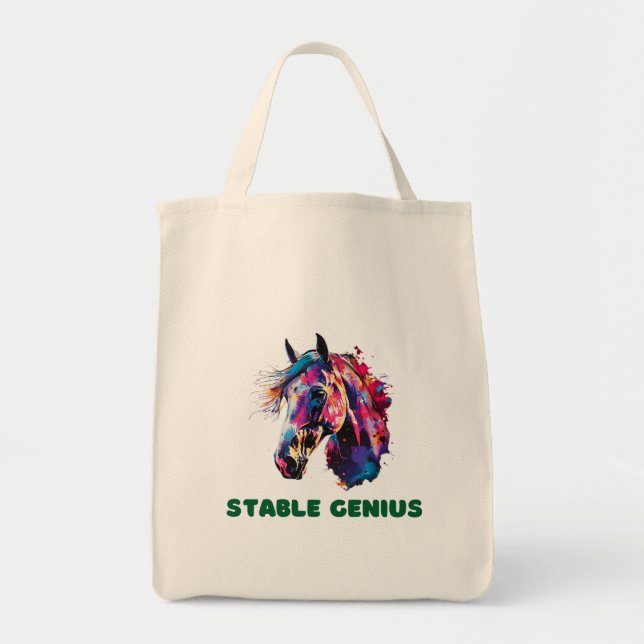 Horse  tote bag (Front)