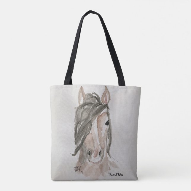 Horse Tote Bag (Back)