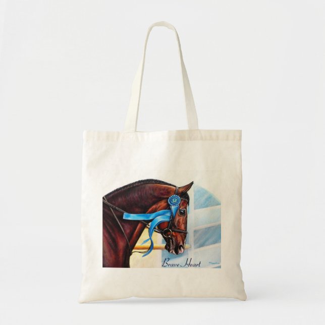 horse Tote bag - Brave Heart (Front)