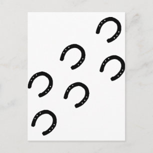 Horse - Tracks Postcard