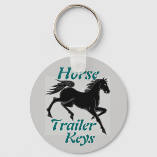 Horse Trailer Keys Key Ring
