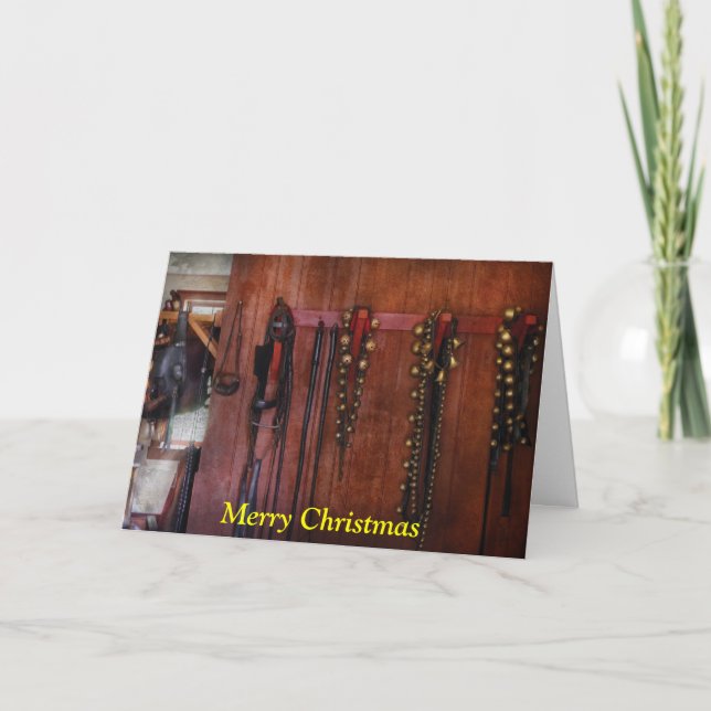 Horse Trainer - Jingle Bells Holiday Card (Front)