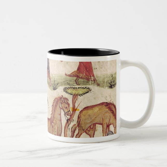 Horse Trainers Two-Tone Coffee Mug (Right)