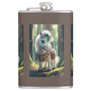 horse travel mug hip flask