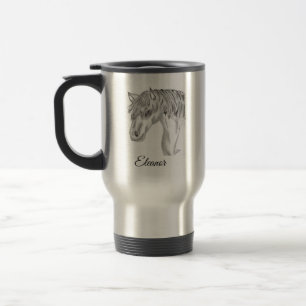 Horse Travel Mug Personalise