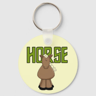 Horse Tshirts and Gifts Key Ring