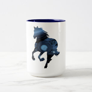 Horse Two-Tone Mug
