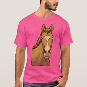 Horse Valentines Day Heart Pony Horseback Riding G T-Shirt