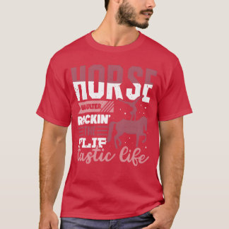 Horse Vaulter Rockinhe Flipastic Life vintage T-Shirt