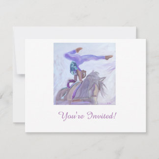 Horse Vaulting Invitation