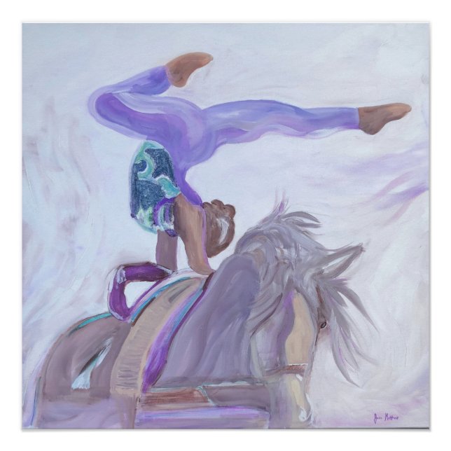 Horse Vaulting  Poster (Front)