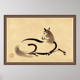 Horse ~ Vintage Japanese Poster