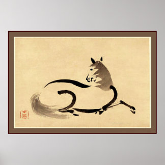 Horse ~ Vintage Japanese Poster