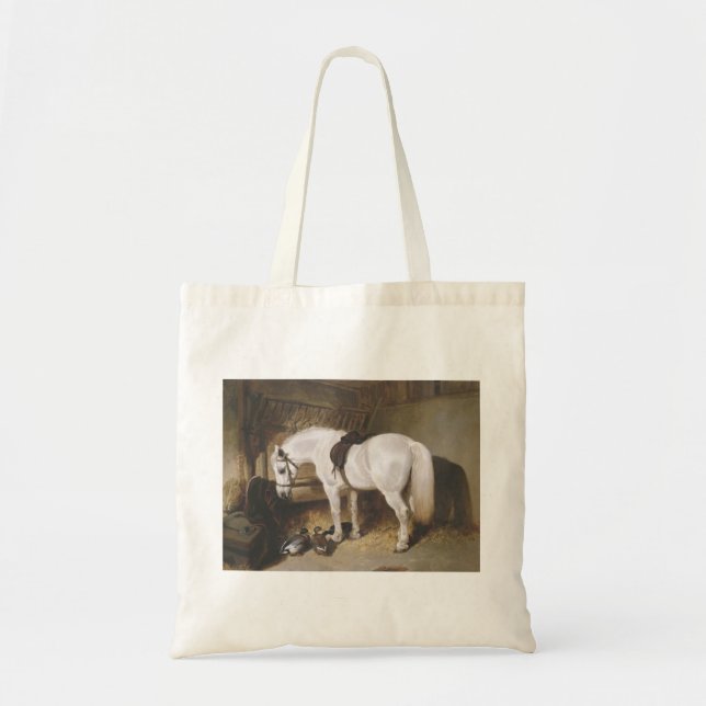 Horse Vintage Tote Bag (Front)