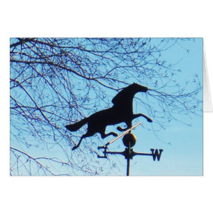 Horse Weather Vane Blue Sky