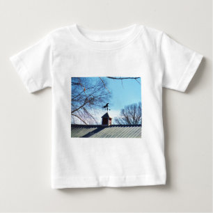 Horse Weather Vane Blue Sky Baby T-Shirt