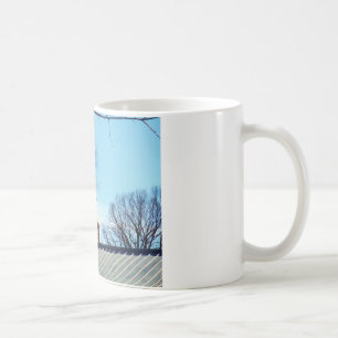 Horse Weather Vane Blue Sky Coffee Mug