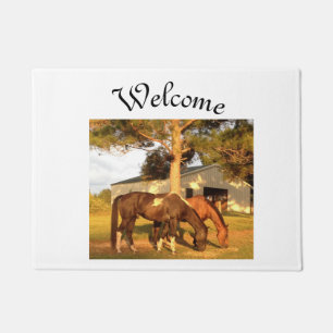 Horse Welcome Mat
