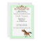HORSE Western Cowgirl 5x7 Baby Shower Invitation