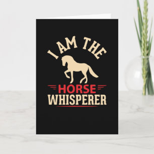 Horse Whisperer Card