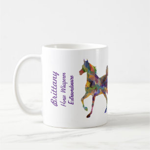 Horse Whisperer I Love Horses Name Leftie Coffee Mug
