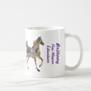 Horse Whisperer I Love Horses Personalise Name Coffee Mug