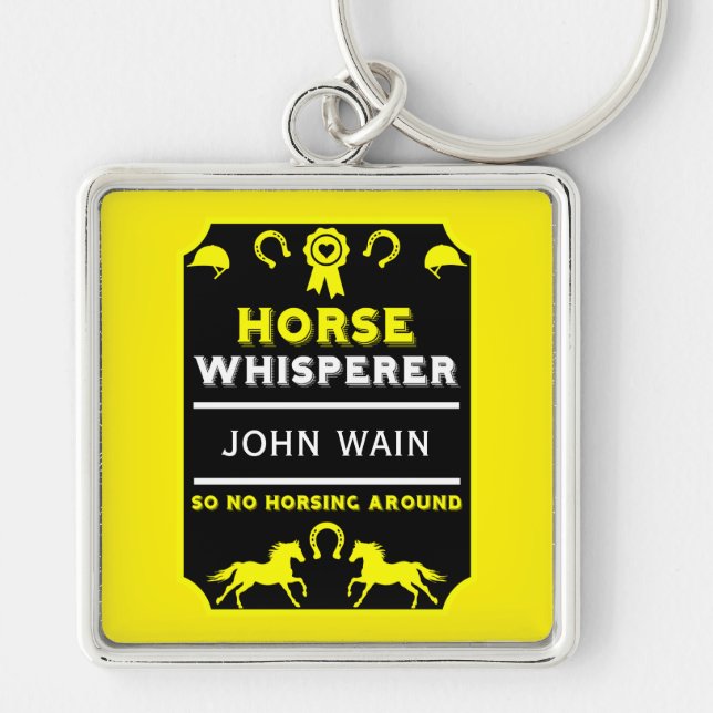 Horse Whisperer Key Ring (Front)