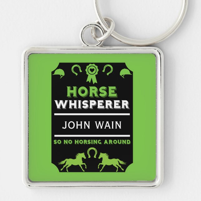 Horse Whisperer Key Ring (Front)