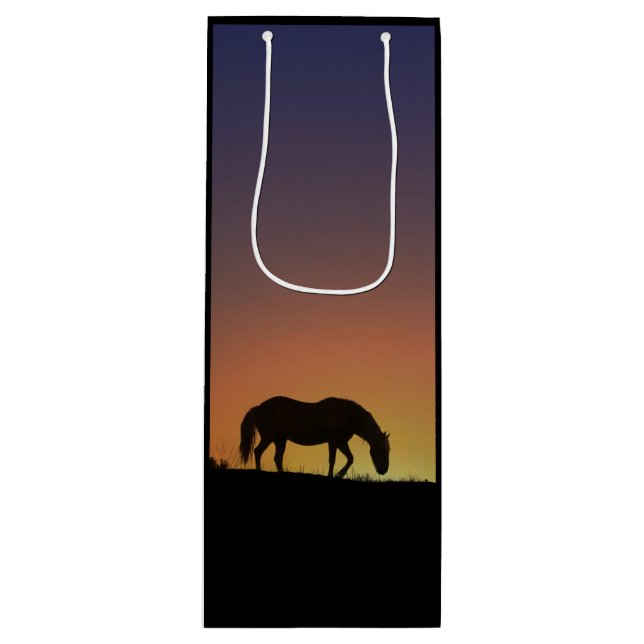 Horse Wine Gift Bag (Front)