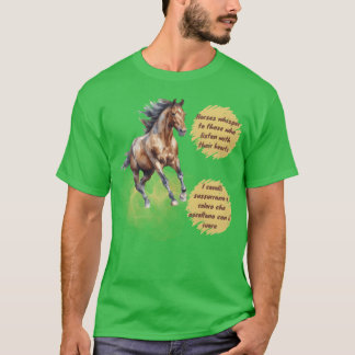 Horse Wisdom retro T-Shirt
