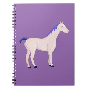 Horse With a Blue Mane Notebook