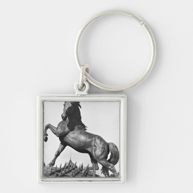 Horse with a harrow key ring (Front)