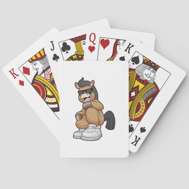 Horse with big Shoes Playing Cards (Back)