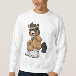 Horse with big Shoes Sweatshirt