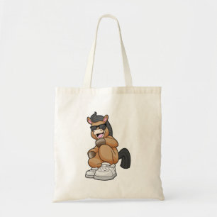 Horse with big Shoes Tote Bag