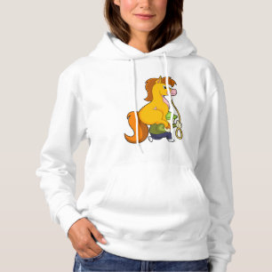 Horse with Boy.PNG Hoodie