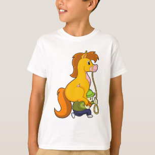 Horse with Boy.PNG T-Shirt
