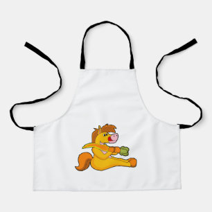 Horse with Carrot Apron
