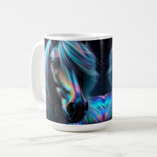 Horse With Iridescent Features Coffee Mug