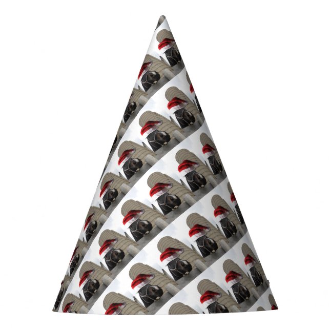 Horse with Santa Hat (Front)
