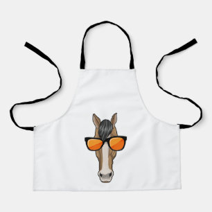 Horse with Sunglasses Apron
