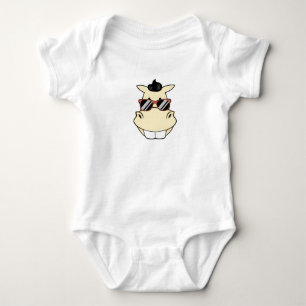 Horse with Sunglasses Baby Bodysuit