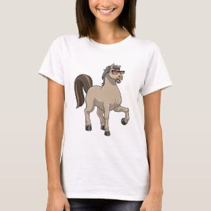 Horse with Sunglasses T-Shirt