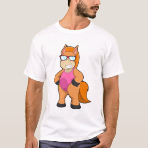 Horse with Sunglasses T-Shirt