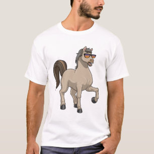 Horse with Sunglasses T-Shirt