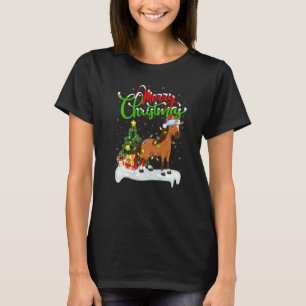 Horse Xmas Decorations Santa Horse Christmas T-Shirt