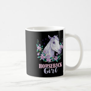 Horseback Girl Horseback Riding Horse Lover Equest Coffee Mug